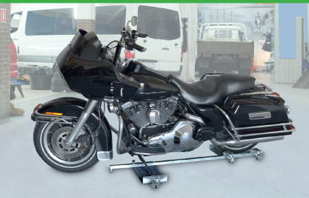 Cărucior pentru parcare și manevrare motociclete [1]