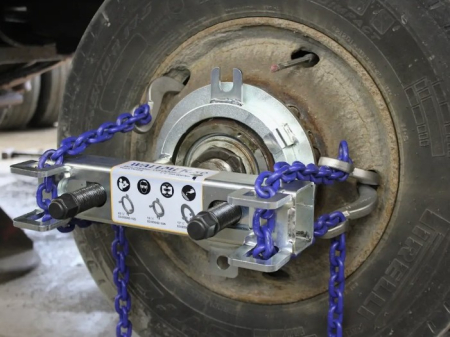 Prese si dispozitive speciale pentru mecanica auto - Extractor roată/jantă pentru camioane, autobuze și remorci