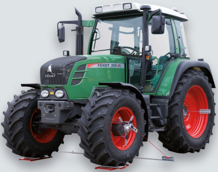 Echipamente service roti - Geometrie directie pentru tractoare si utilaje agricole