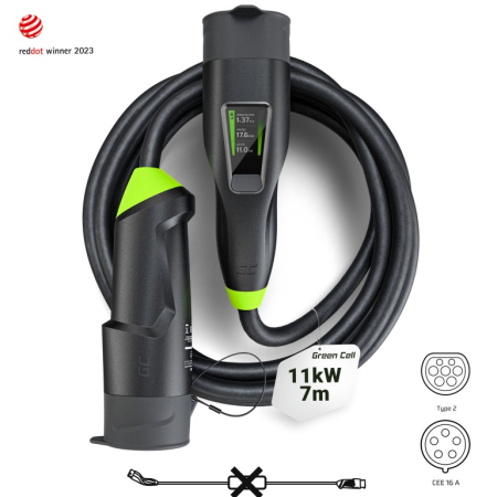 Incarcator Mobil EV 11 kW,  Tip 2, EV si PHEV [1]