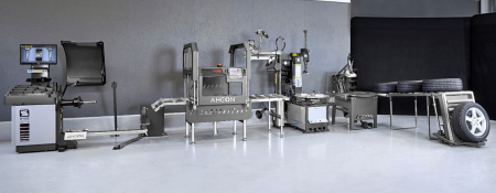 AHCON Speedline – Sistem modular de echipamente pentru montarea anvelopelor și manipularea roților [1]