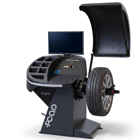 Service Roti - Mașină automată de echilibrat roți cu laser, sonar și conectivitate Wi-Fi/Bluetooth