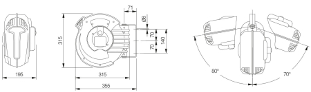 Rolă automată aer-apă, furtun 12 m, interior 8 mm [1]
