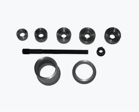 Prese si dispozitive speciale pentru mecanica auto - Set pentru înlocuirea bucșelor de arc (44–64 mm)