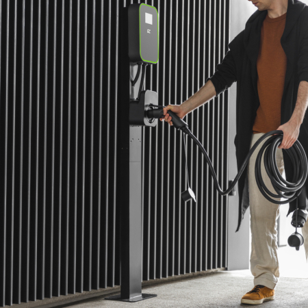 Stație Încărcare EV Green Cell GC PowerBox Wallbox 22 kW RFID Type 2 [5]