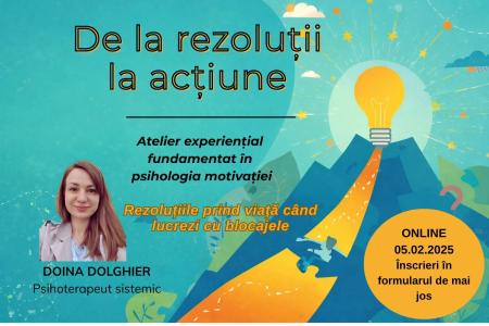 Cursuri - De la Rezolutii la Actiune