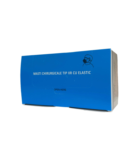 Consumabile cabinet - Măsti medicinale TIP IIR - Cutie 50 buc