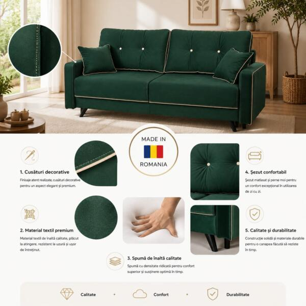 Canapea extensibila Valeo [4]