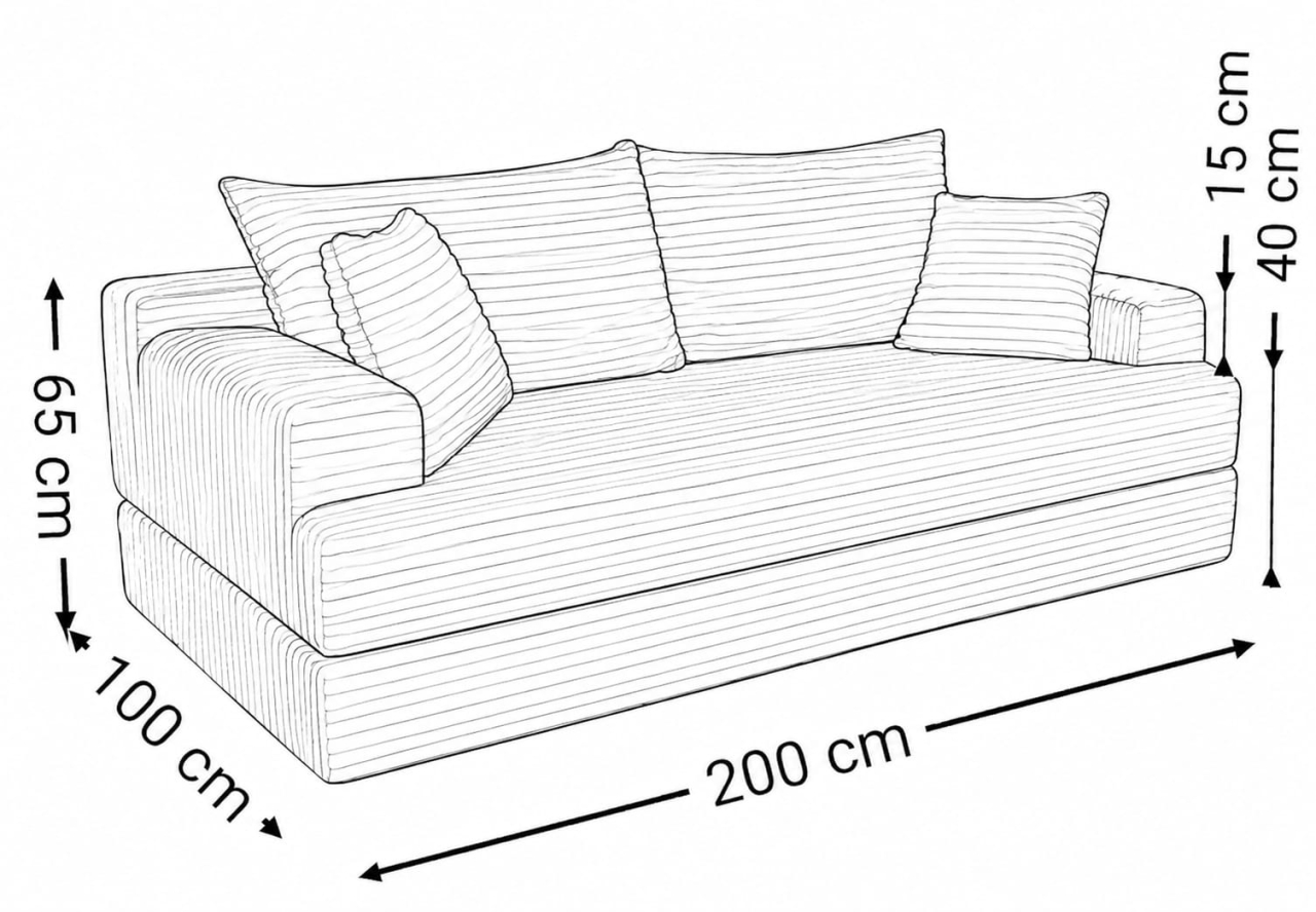 Canapea Extensibila Norvik Premium | PurHome Romania [3]