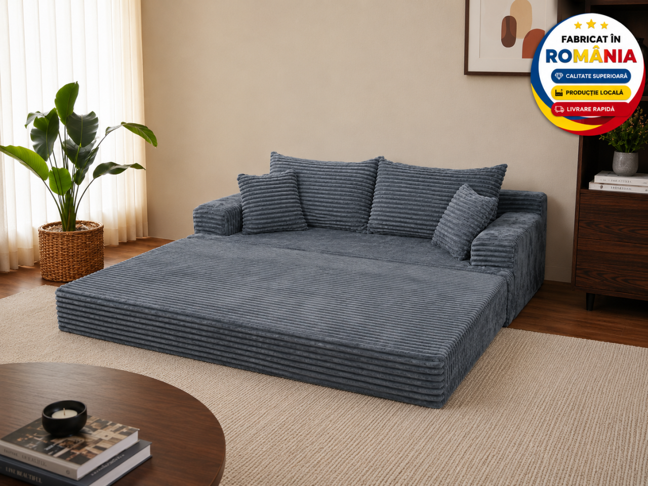 Canapea Extensibila Norvik Premium | PurHome Romania [2]