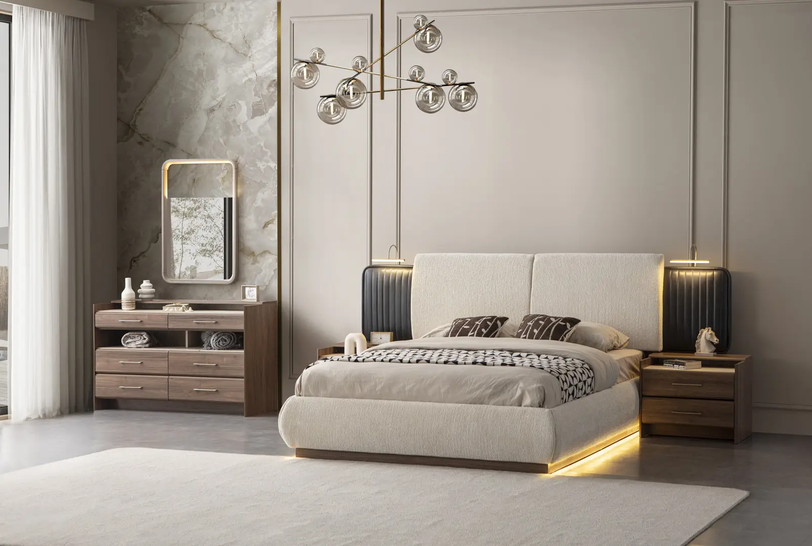 Mobilier dormitor Lotus [2]