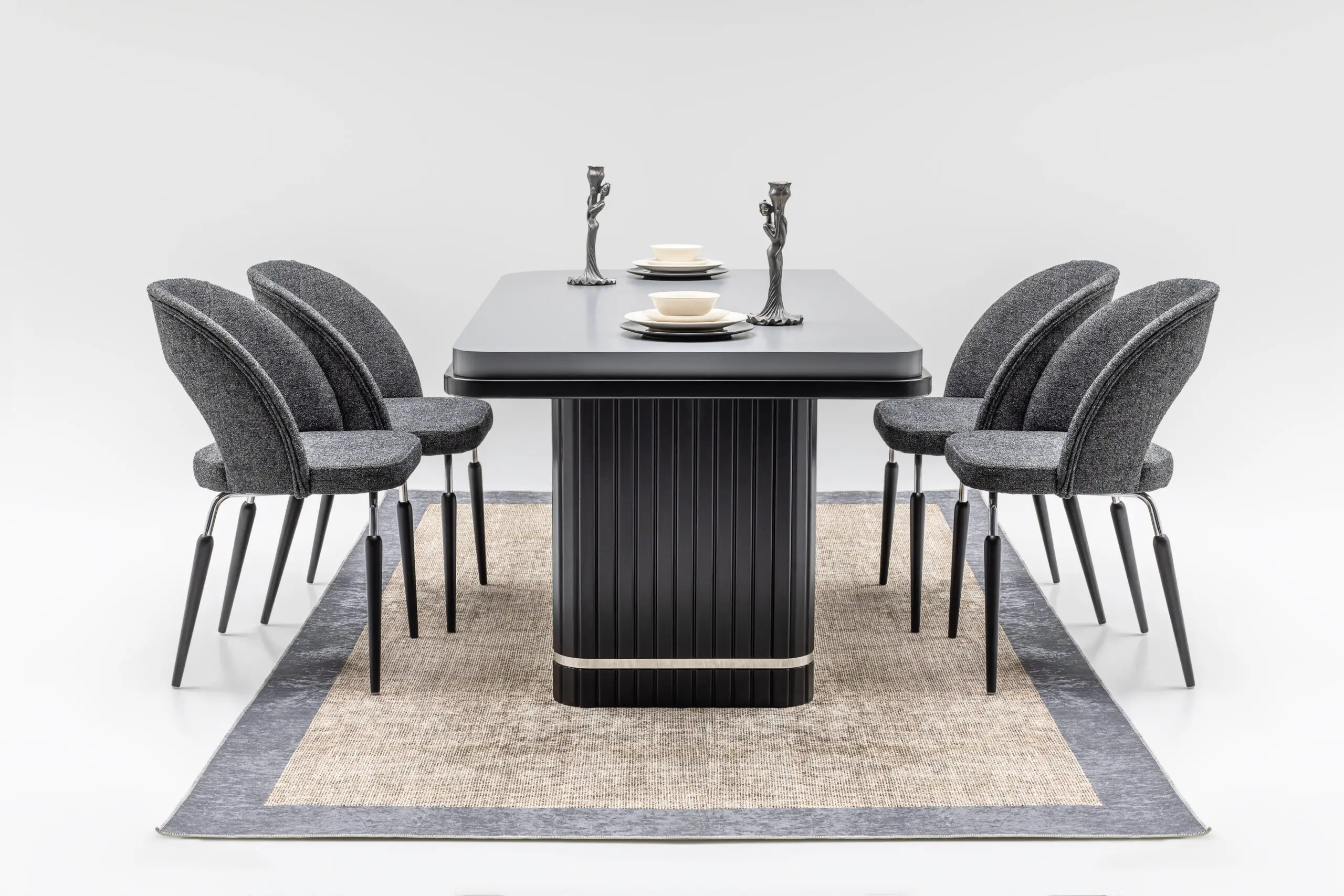 Set masa dining Piano [6]