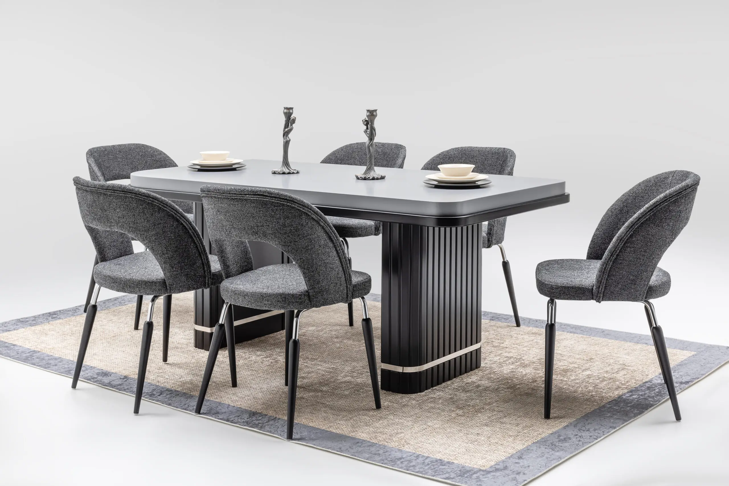 Set masa dining Piano [5]