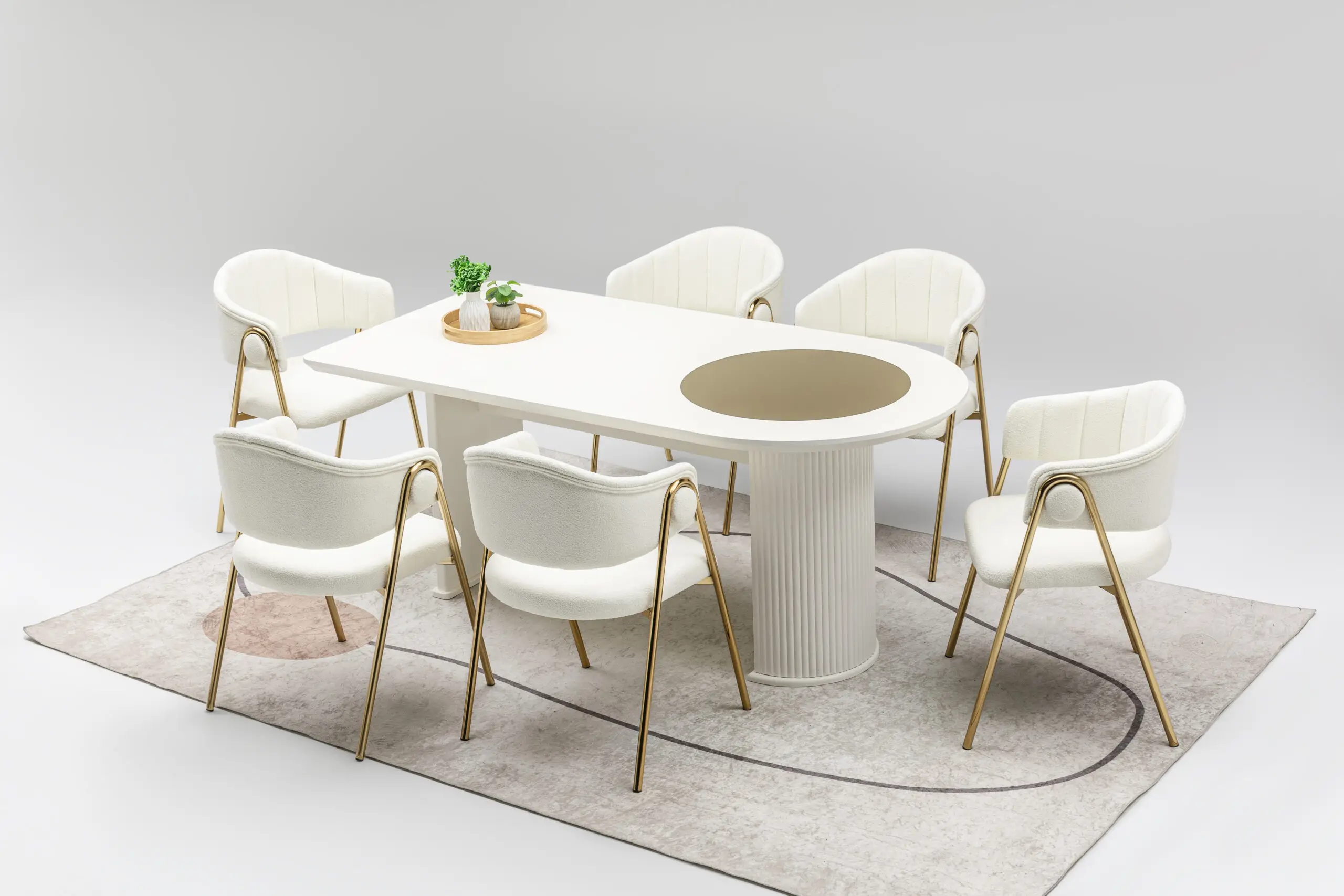 Scaune - Set masa dining Via
