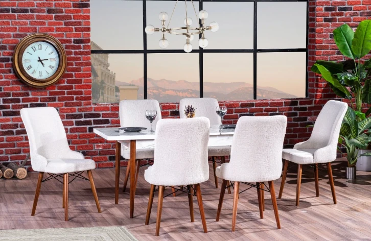 Scaune - Set masa extensibila Milano