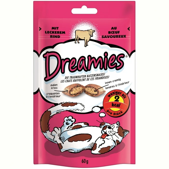Recompense Pisici - Dreamies cu Vita 60 g