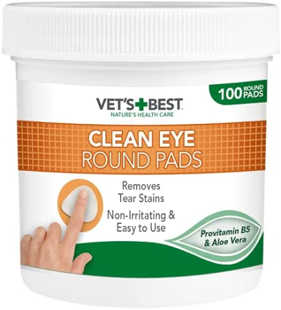 Igienă şi Îngrijire Câini - Vet`s Best – Șerveţele pentru igiena ochilor