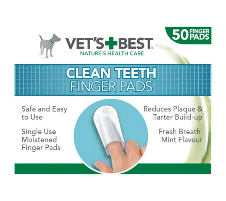Igienă şi Îngrijire Câini - Vet`s Best – Degetare pentru igiena orală