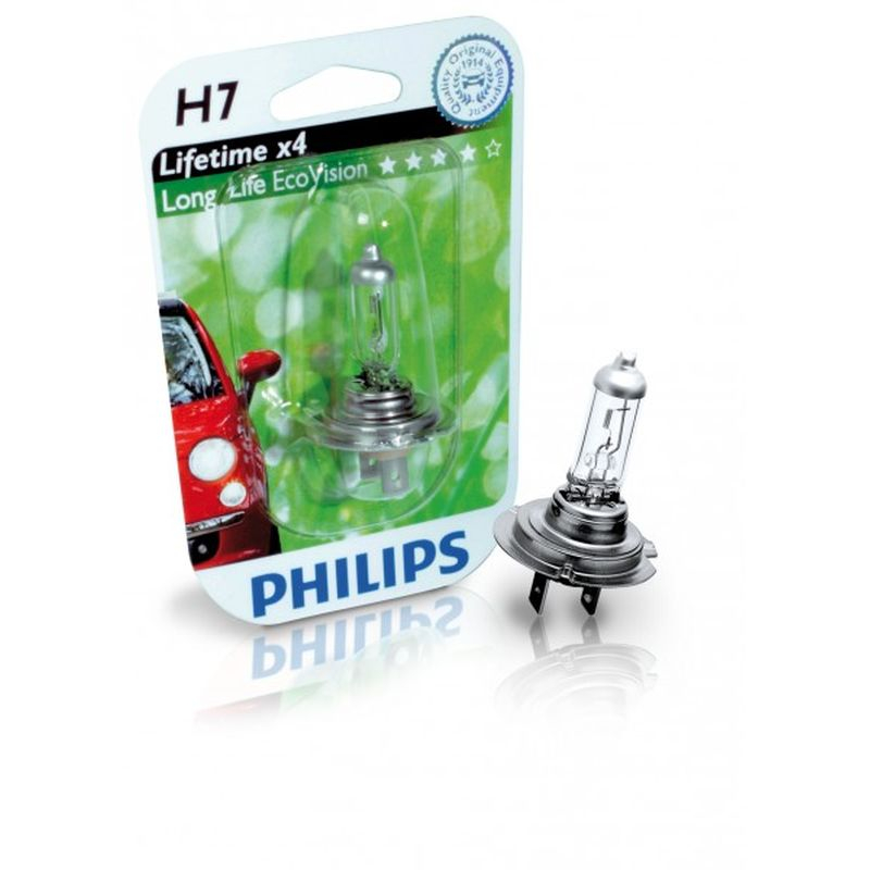 Bec H7 Philips Long Life Eco blister 1 buc. [1]