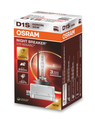 Xenon - Bec Xenon D1S OSRAM Night Breaker Laser 35W +220% 4500K