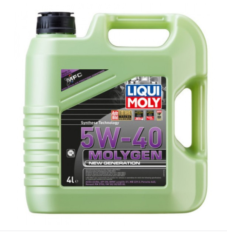 5W40 - MOLYGEN NEW GENERATION 5W40 4L