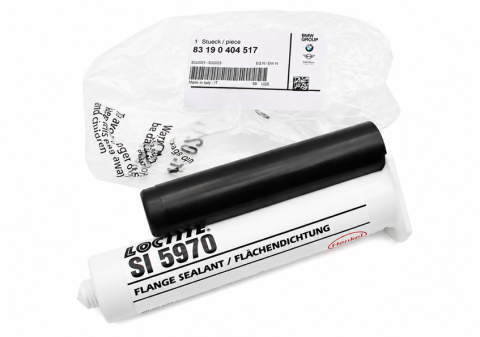 Etansanti Auto - Pasta Etansare BMW Original – Loctite SI 5970 50ml, Silicon Negru, Rezistent -55°C / +200°C, Compatibil Metal si Plastic, Rezistent la Ulei
