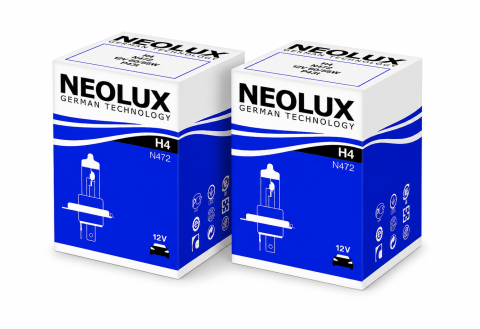 Becuri Auto - Set 2 becuri H4 Neolux Standard 12V 60/55W N472