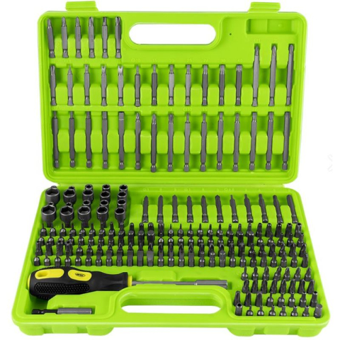 Truse de Scule - Set Biti JBM 208 Piese cu Chei Tubulare