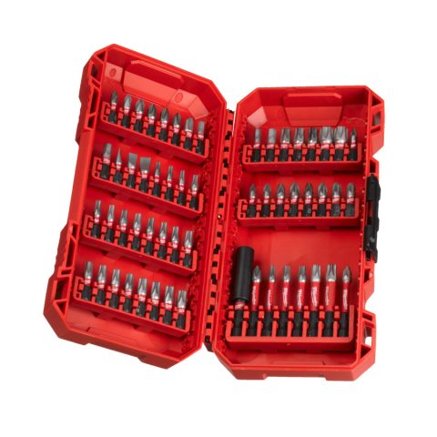 Truse de Scule - Set Biti SHOCKWAVE IMPACT DUTY Milwaukee 56 bucati