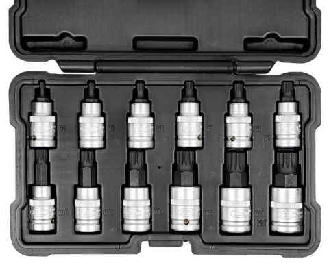 Echipamente Service - Set Chei Imbus Inelare 1/2" 12 Colturi JBM - 12 Piese
