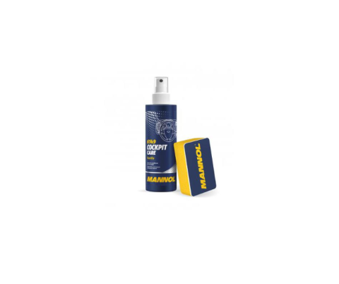Intretinere interior - Spray Protectie si Intretinere Bord Mannol Cockpit Care Vanilie 250ml – Luciu, Antistatic, Anti-Fisurare, Plastic si Cauciuc Interior Exterior