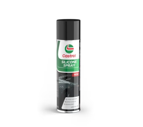 Intretinere interior - Spray silicon auto Castrol 500ml – lubrifiere și protecție plastic, cauciuc