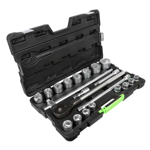 Echipamente Service - Trusa Chei Tubulare Hexagonale JBM 3/4" 21 Piese