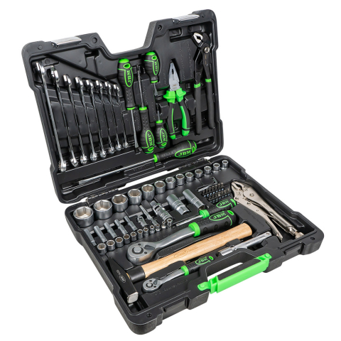 Echipamente Service - Trusa Scule Tubulare Hexagonale JBM 72 Piese Zincat