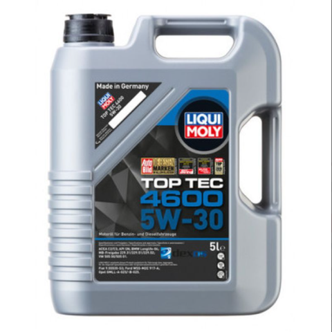 5W40 - Ulei Motor Liqui Moly Top Tec 4600 5W-30 5L Full Sintetic BMW LL-04 VW 505.01