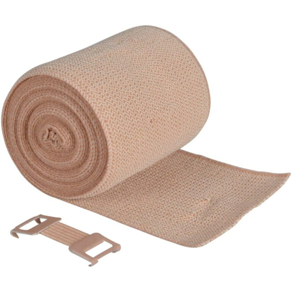 safeLINE Mercator – Bandaj Elastic Compresiv cu Clemă 10 cm × 4 m [2]
