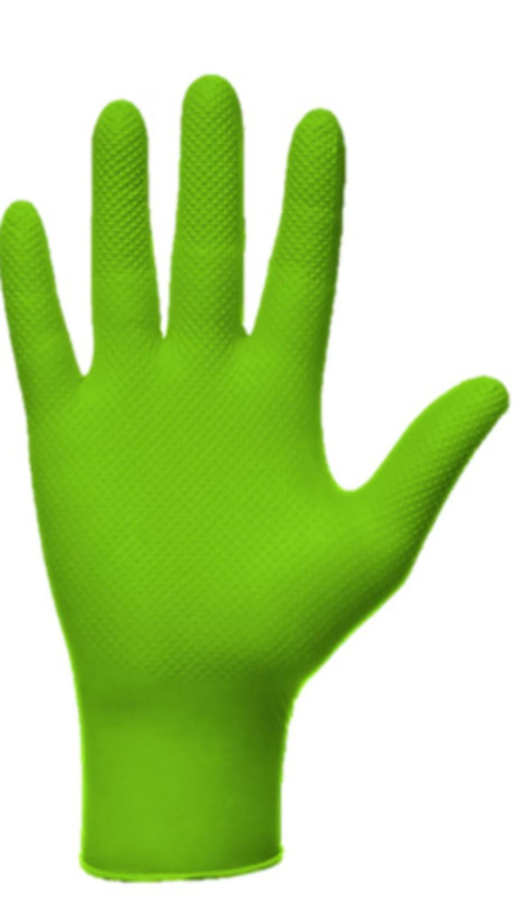 Gogrip Mănuși Nitril Verde M Mercator – Cutie 100 buc – Profesionale Medicale și Mecanici Auto [7]