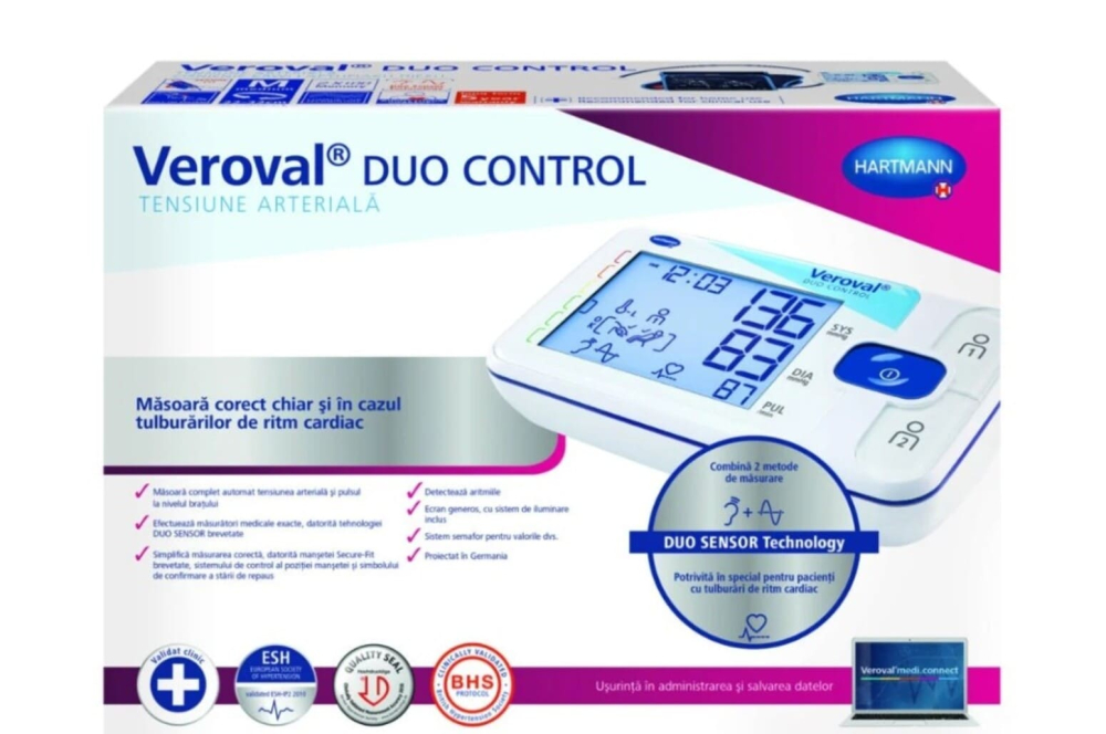 HARTMANN Veroval® duo control – Tensiometru Digital de Braț cu DUO SENSOR [3]