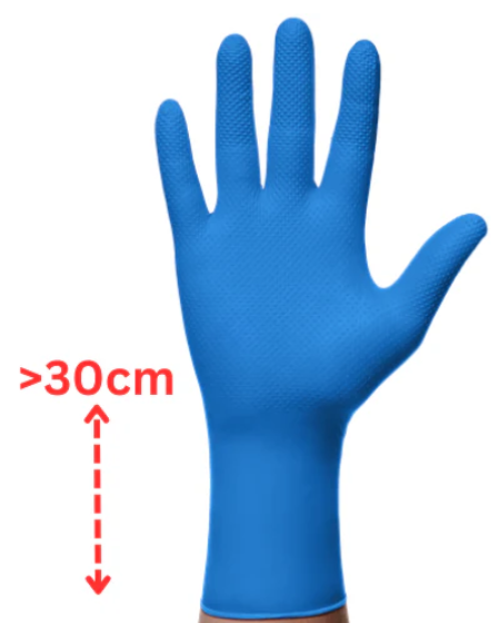 Manusi de unica folosinta HIGH RISK, latex [4]
