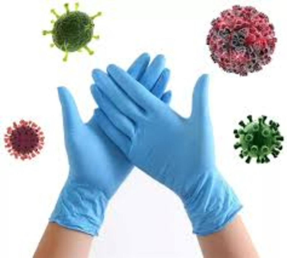 Peha-Soft Nitrile Blue L – Mănuși Nitril Nepudrate, 100 Bucăți [2]