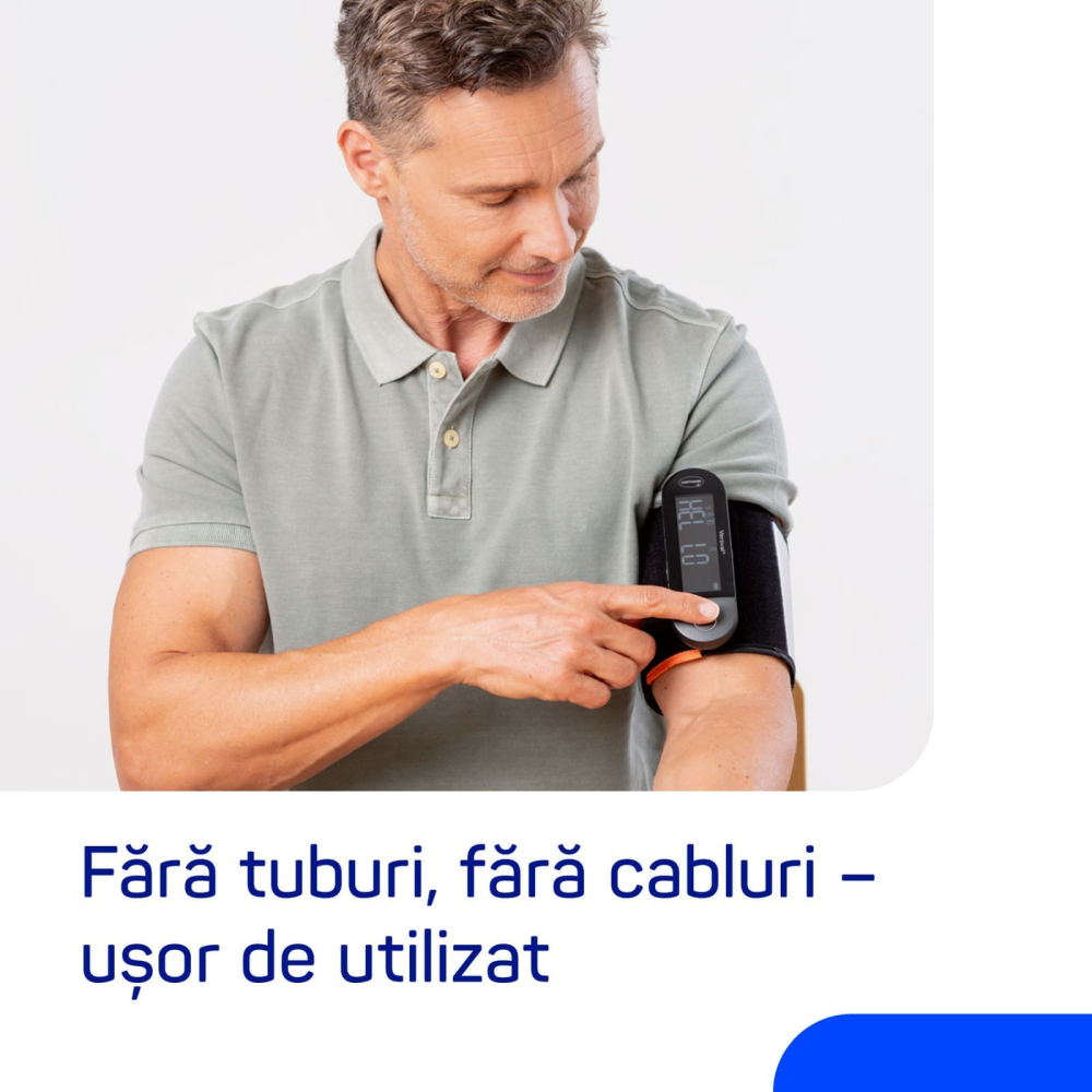 Tensiometru digital automat Veroval® fusion pentru braț, cu Bluetooth®, manșetă 22–42 cm și detectare a aritmiilor [5]