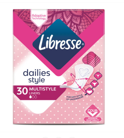 Ingrijire personala - Libresse Multistyle Normal 30 absorbante zilnice