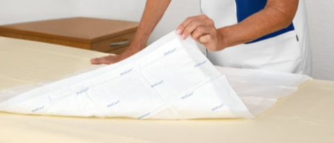 Aleză Absorbantă PAUL HARTMANN MoliCare® Premium Bed Mat 5 Picături 60 × 90 cm, 30 Bucăți [1]