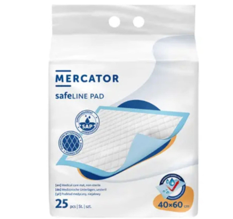 Aleze absorbante SafeLine 40 x 60 cm, 25 buc/pachet, 1 leu/buc [1]
