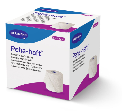 Consumabile sanitare - Bandaj Elastic de Fixare PAUL HARTMANN Peha-haft® 8 cm × 20 m, Fără Latex