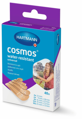 Cosmos Water-resistant – Plasturi Rezistenți la Apă, 40 Bucăți [1]