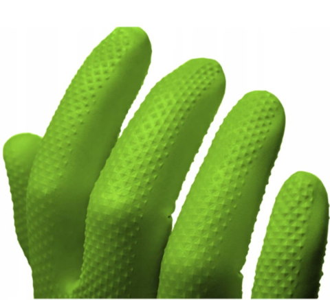 Gogrip Mănuși Nitril Verde M Mercator – Cutie 100 buc – Profesionale Medicale și Mecanici Auto [3]