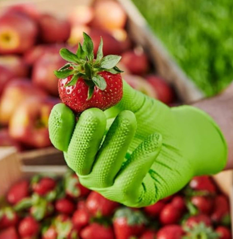 Gogrip Mănuși Nitril Verde M Mercator – Cutie 100 buc – Profesionale Medicale și Mecanici Auto [4]