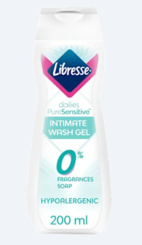 Ingrijire personala - Gel pentru igiena intimă Libresse Pure Sensitive, 200 ml