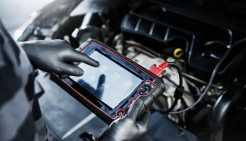 Mănuși Nitril Mecanic Auto Negre GoGrip One by One L 100 buc Mercator [3]